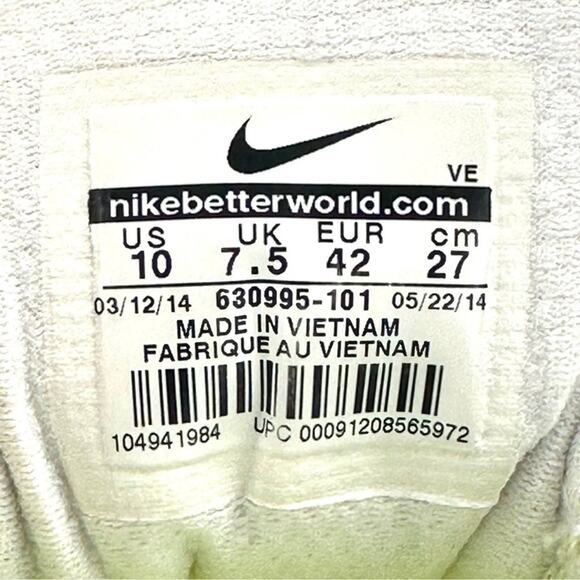 Nike Zoom Fly Dynamic Support Women Running Sneakers Size 10 White Pink Yellow - Picture 6 of 16